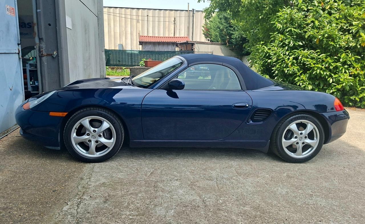 Porsche Boxster 986 2.7 220 cv *BLU/BEIGE*HARD TOP*