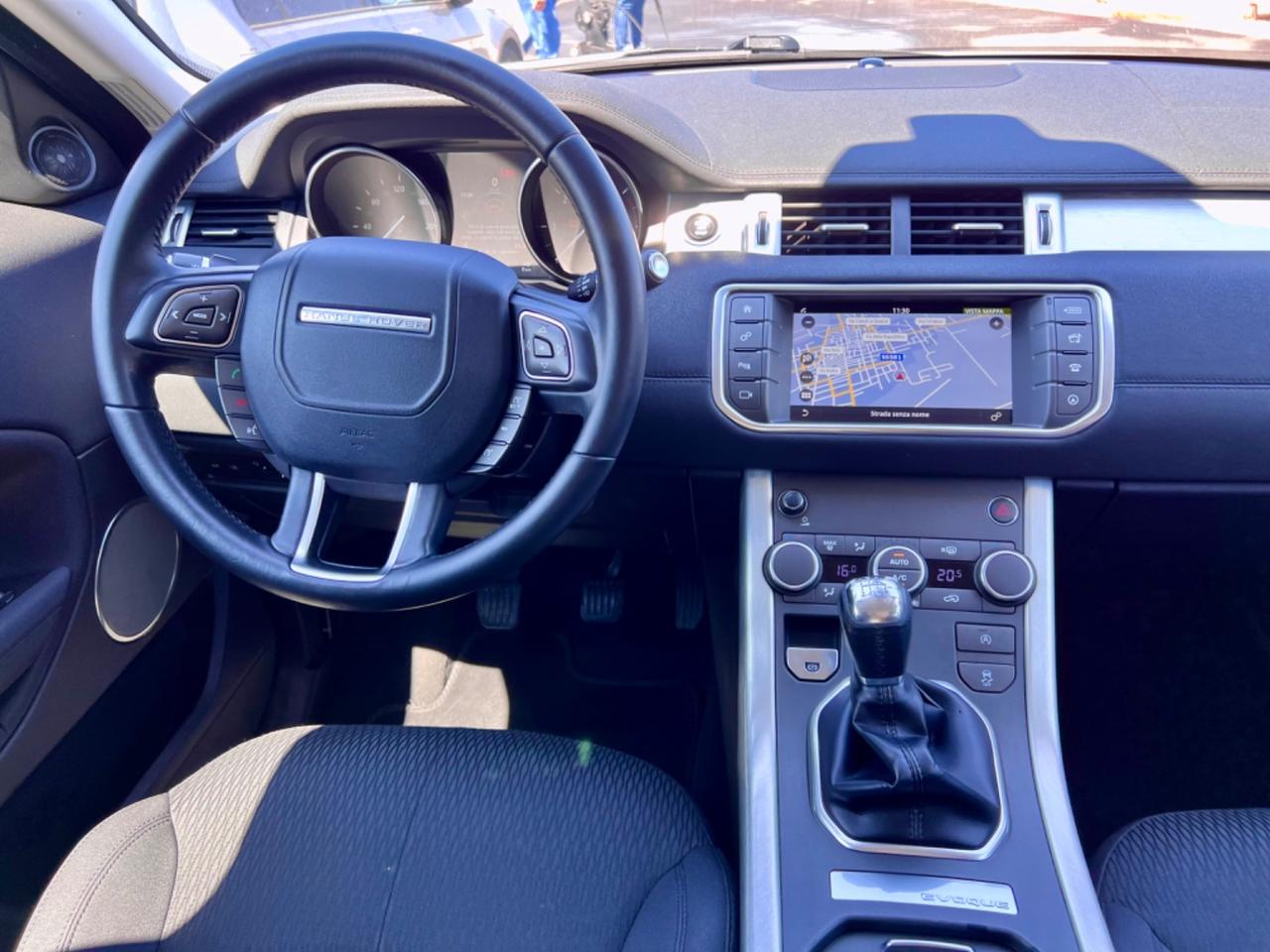 Range Rover Evoque 2.0 eD4 CAMBIO MANUALE,Navi,Xeno,Retrocamera sensori,Climatronic biz.,ecc.