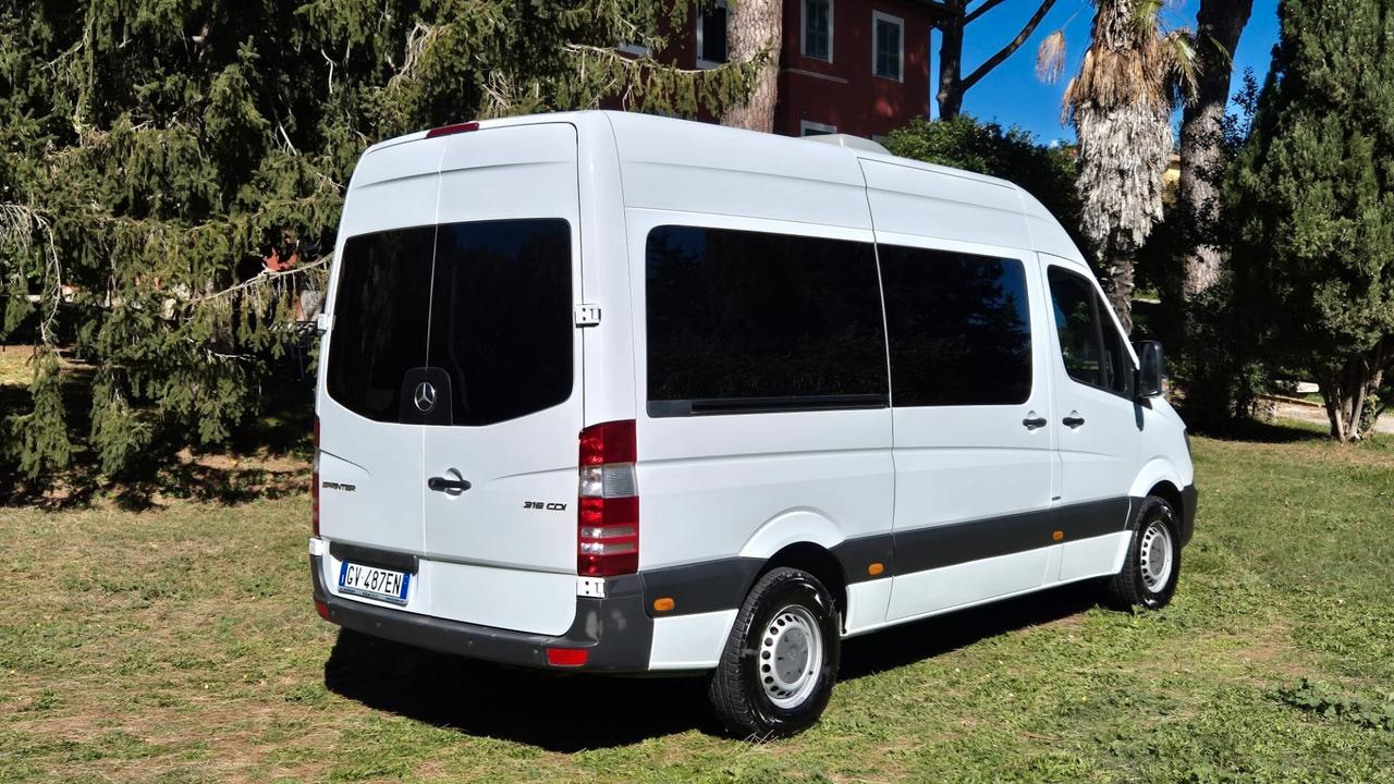 Mercedes-benz Sprinter K37-32 316 9Posti 2014 OTTIMO STATO leggi testo