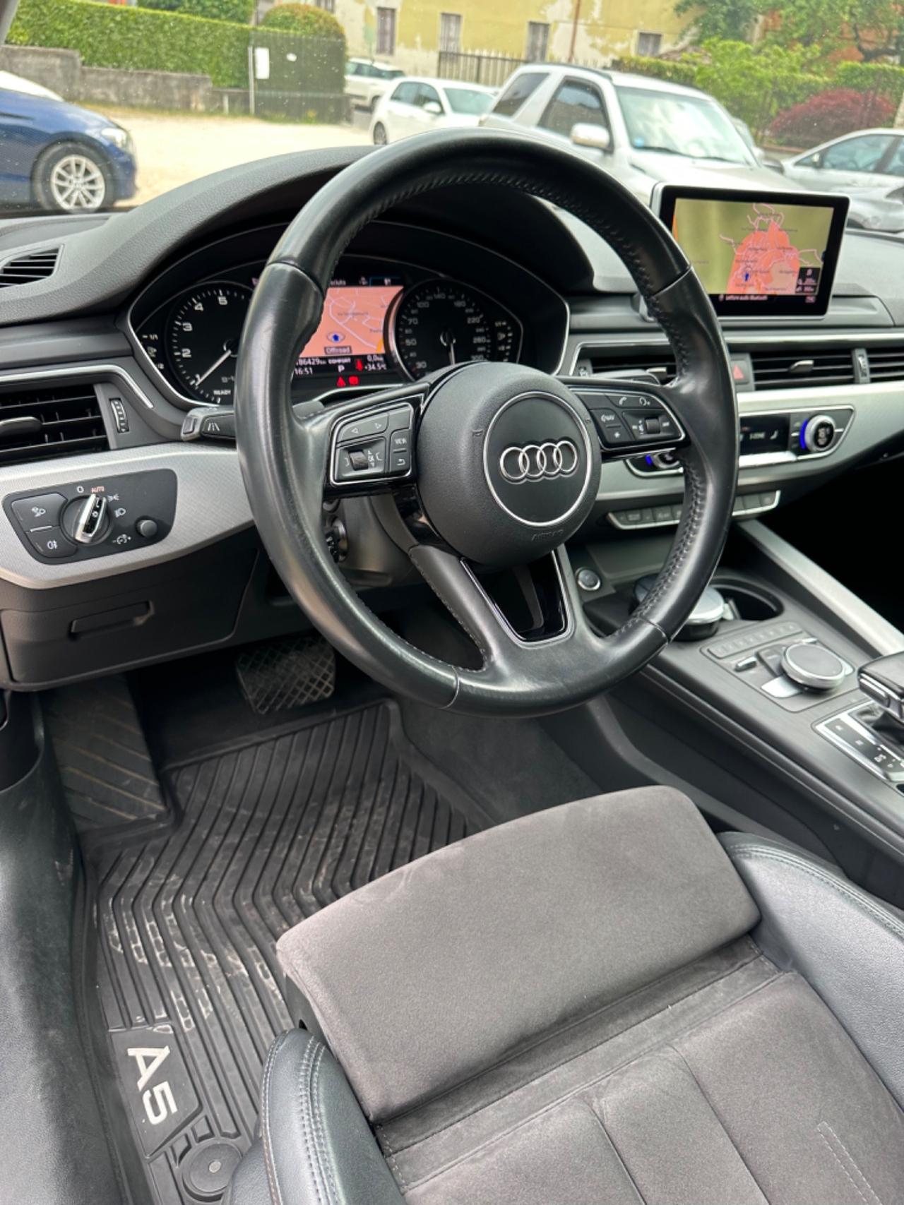 Audi A5 SPB 2.0 TFSI G-TRONIC EU6B SPORT KMCERT GARANZ UNICOPR