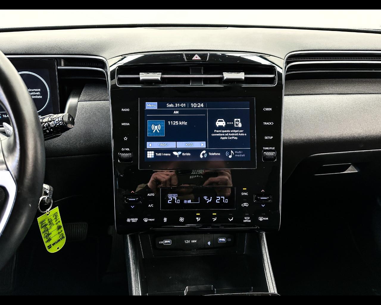 HYUNDAI Tucson 3ª serie - Tucson 1.6 HEV aut. XTech