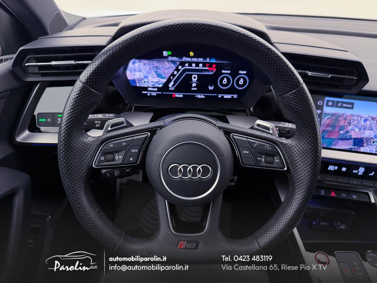 Audi RS3 Sportback 2.5 tfsi quattro S-tronic Black-Tetto-Matrix-Pelle