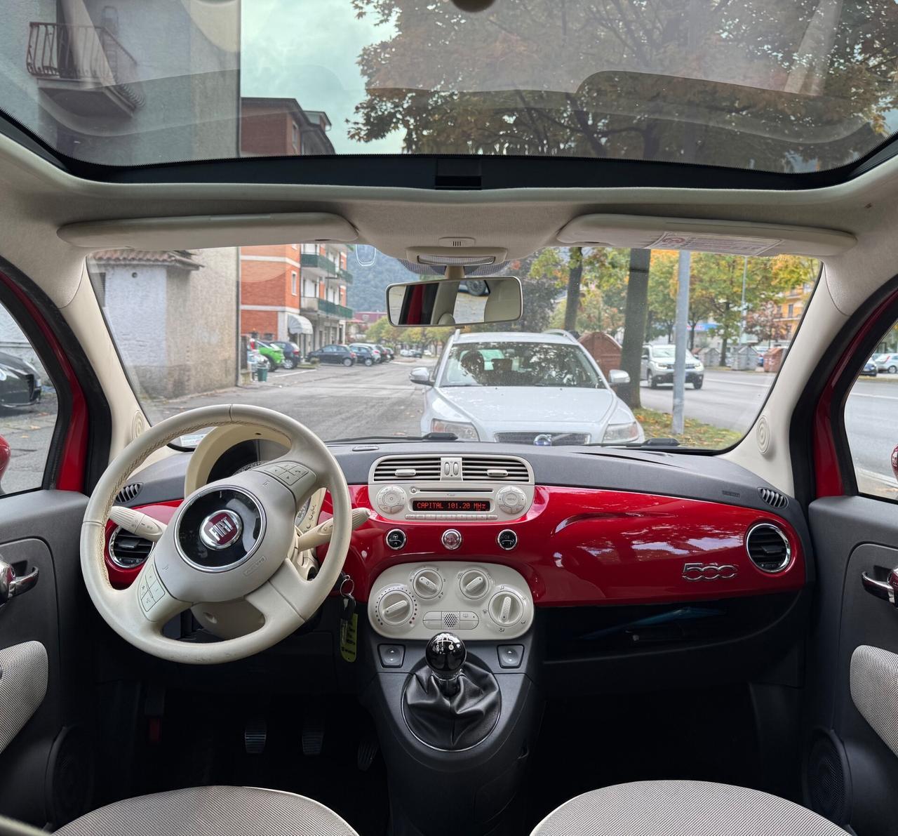 Fiat 500 1.2 CON TETTO PANORAMICO - TAGLIANDATA