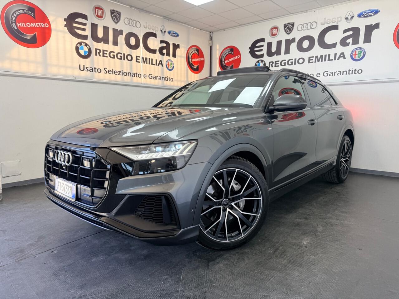 Audi Q8 50 TDI 286 CV MHEV QUATTRO TIPTRONIC SLINE PLUS 03/2019 EURO 6B TETTO VENTILATI 4 RUOTE STERZANTI