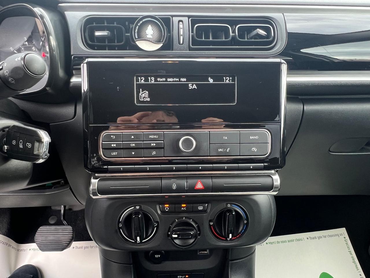 Citroen C3 1.2 PureTech feel AUTOMATICA FINANZIABILE