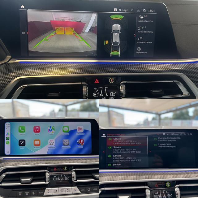 BMW X6 xDrive 40d 48V M-Sport (Tetto/Laser/Pelle/App)