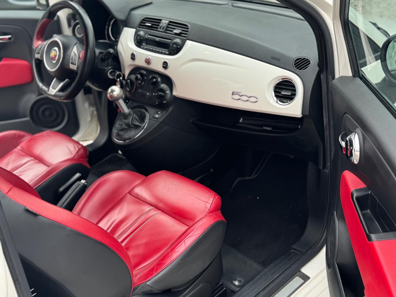 Abarth 595 1.4 Turbo T-Jet 160 CV Turismo Pelle Rossa !