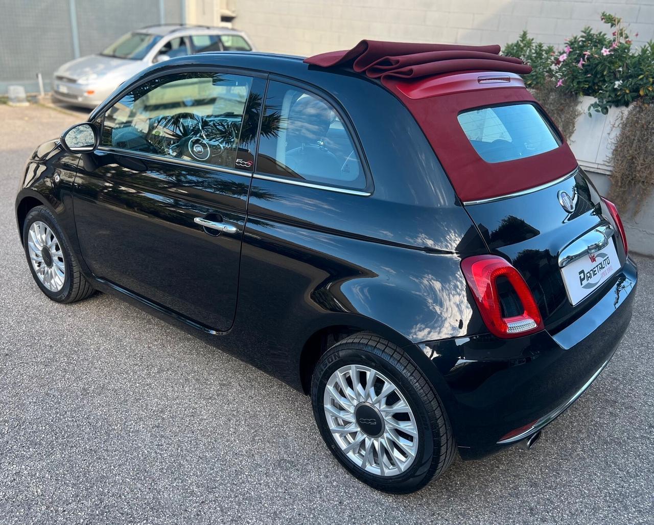 Fiat 500C CABRIO 1.2 Lounge 69cv CLIMA/TEL. PERFETTA!!