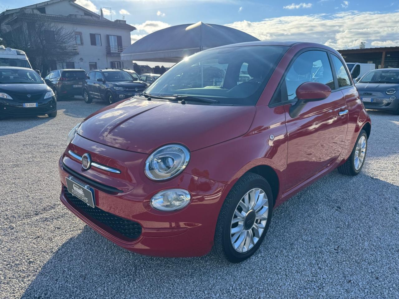 Fiat 500 1.0 Hybrid Red