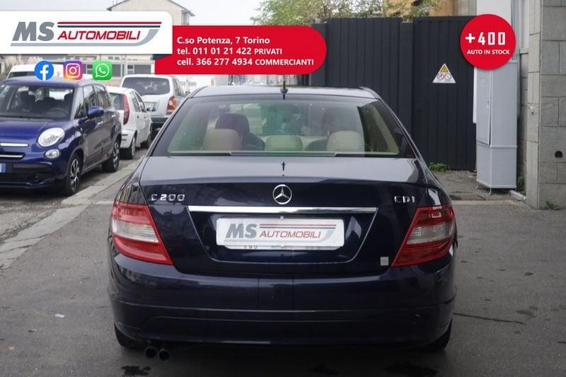 Mercedes-Benz Classe C C 200 CDI Avantgarde AMG Berlina Unicoproprietario