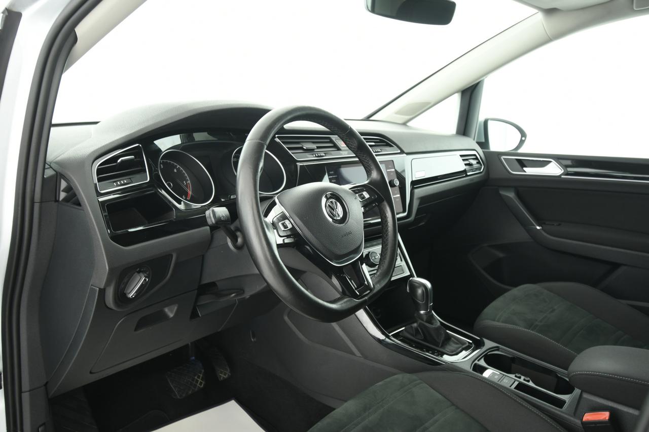 VOLKSWAGEN Touran 1.6 tdi Highline 115cv dsg ACC+ALCANTARA+C17"