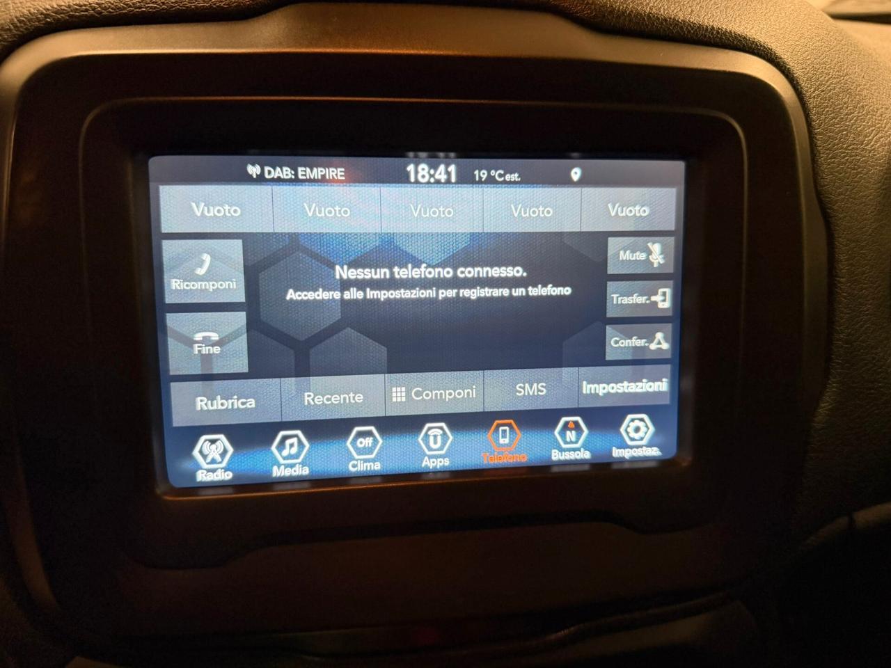 Jeep Renegade 1.6 Mjt DDCT 120 CV Limited 170 EURO AL MESE