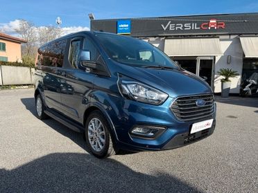 Ford Tourneo Custom 320 2.0 EcoBlue 130CV PC Titanium GANCIO TRAINO !!