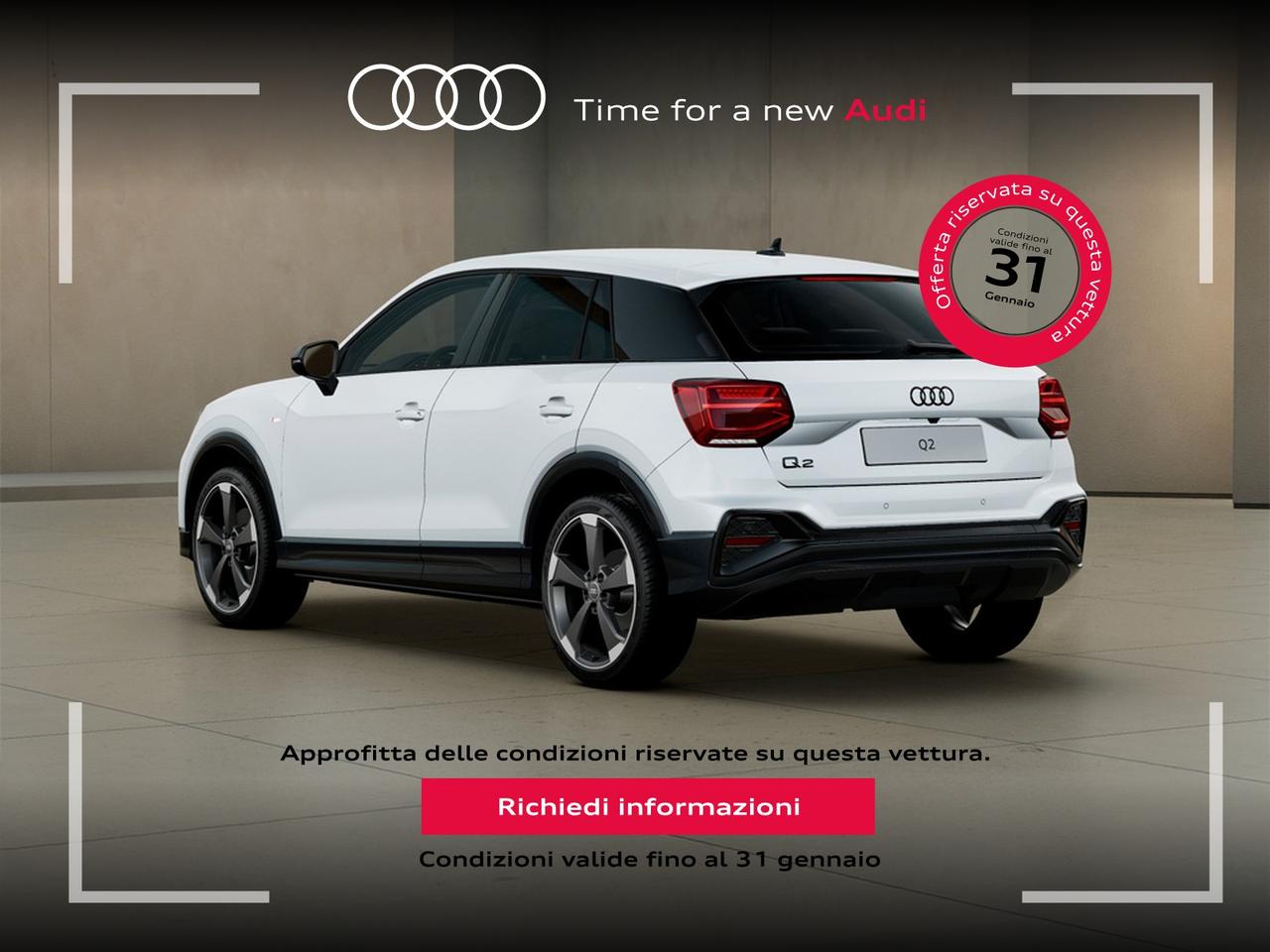 Audi Q2 35 2.0 tdi identity black s-tronic