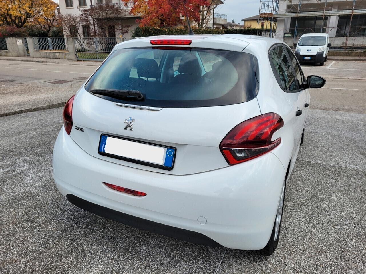 Peugeot 208 1.6 BlueHDi 75cv Active NEOPATENTATI AUTOCARRO 2 POSTI