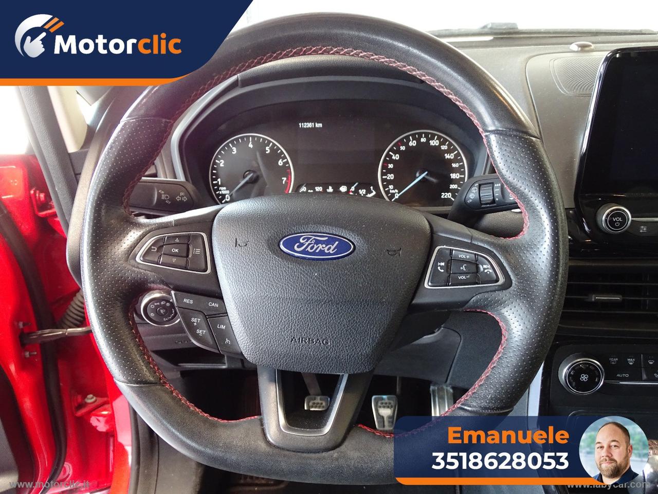 FORD EcoSport 1.0 EcoBoost 100 CV ST-Line