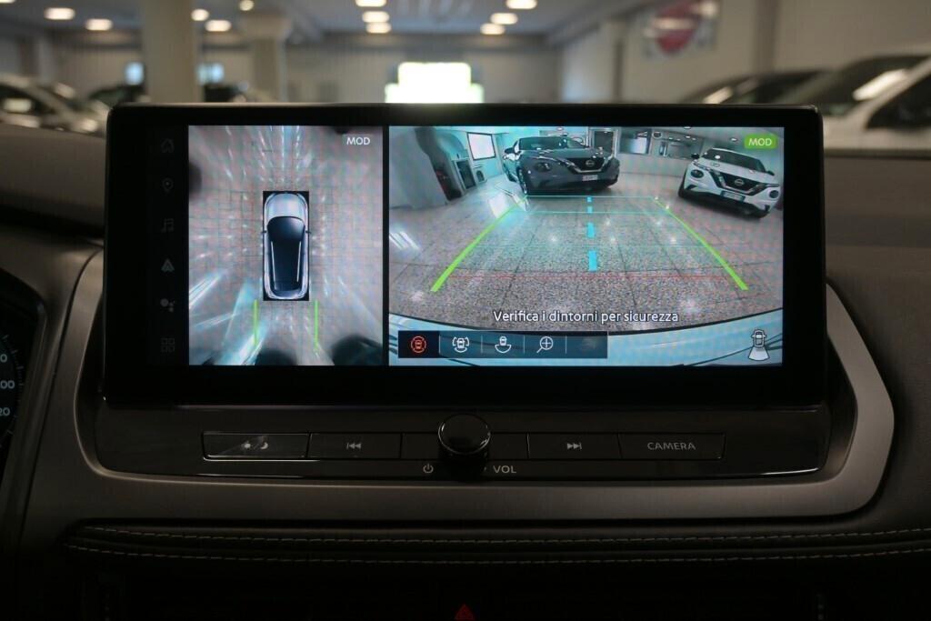NISSAN QASHQAI 1.3 140CV MHEV 6M. N-CONNECTA ( ADAPTIVE CRUISE - NAVI - COCKPIT - FARI LED - MIRROR - PDC - TELECAMERA 360 - AMBIENT LIGHTS )