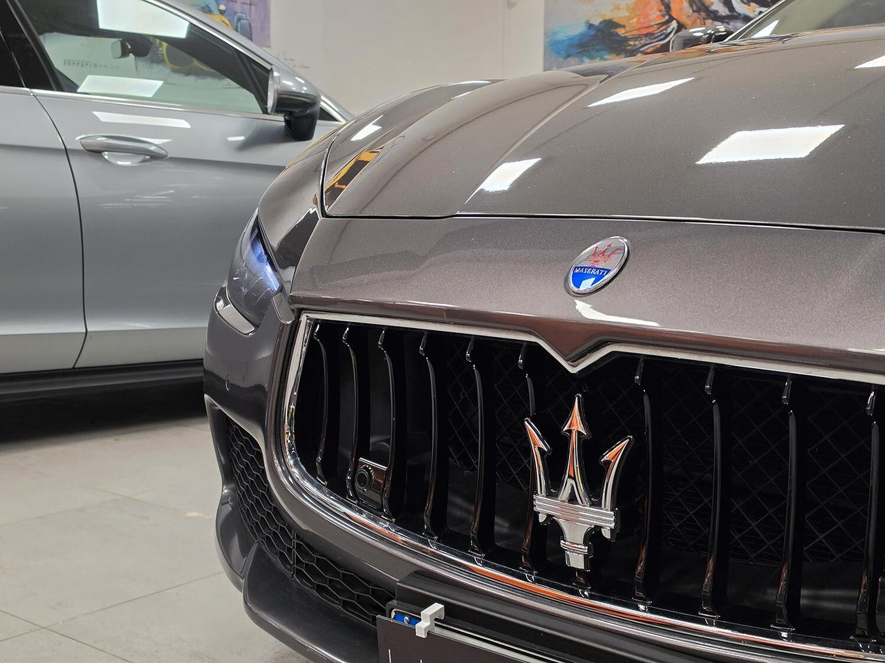 Maserati Ghibli V6 S Q4 TETTO_LEGNO_PREGIATO_SOSP\SCARICO SPORT_ GRIGIO MARATEA_FATTURE ORIG._ 12 MESI GARANZIA_