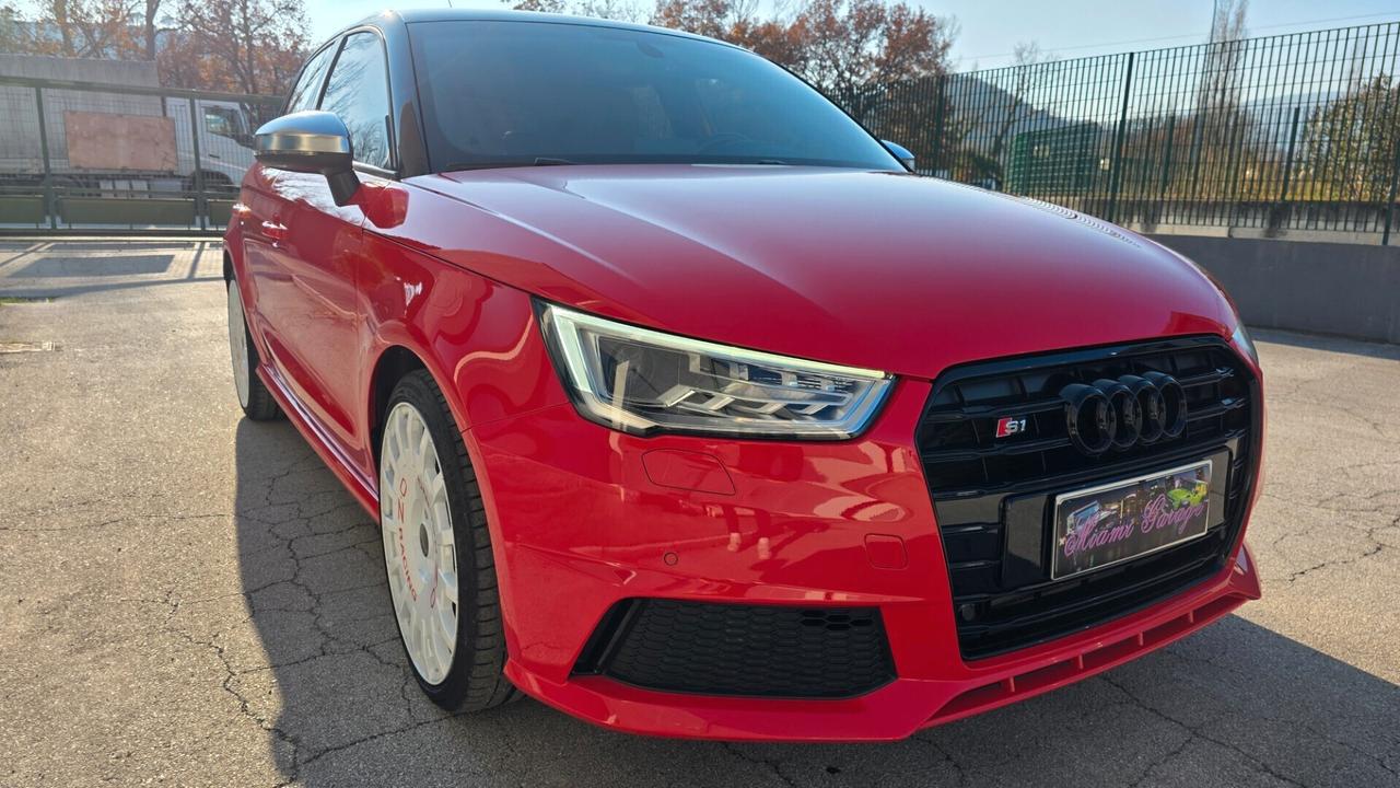 Audi A1 S1 SPB 2.0 TFSI quattro UNIPROPRIETARIO DA COLLEZIONE FULL