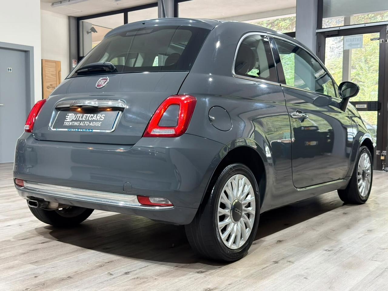 FIAT 500 1.2 69CV TETTO PANORAMICO - NEOPATENTATI