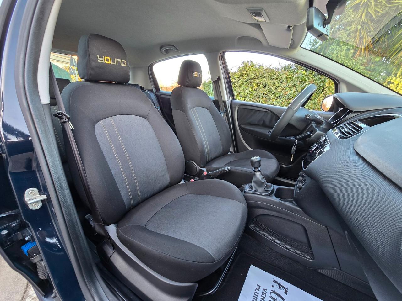 FIAT PUNTO YOUNG NATURAL POWER 2015 NUOVISSIMA