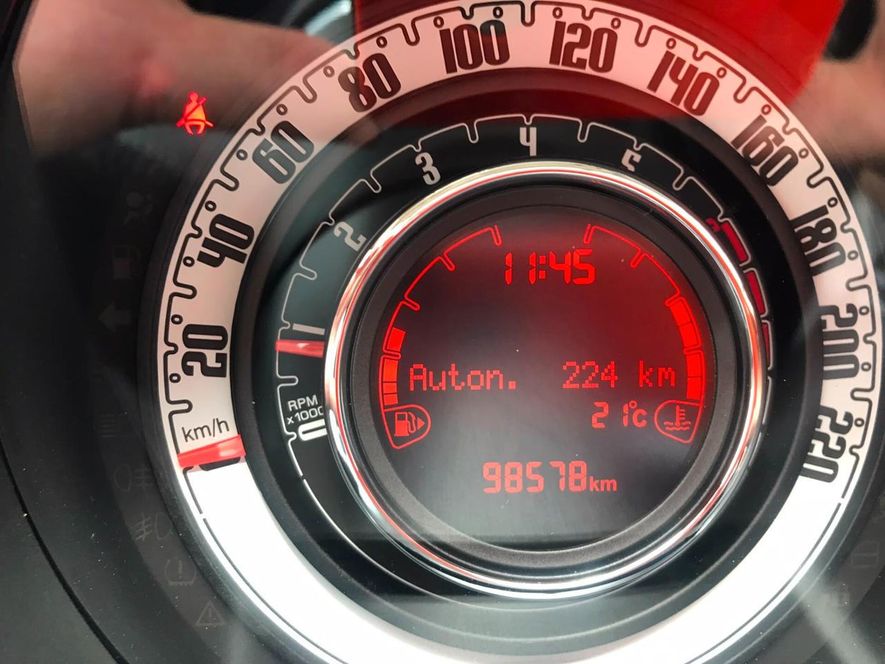 Fiat 500 1.2 benzina 69 cv Lounge