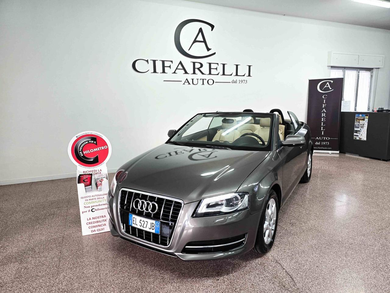 Audi A3 Cabrio 1.6 TDI 105 CV CR Ambition