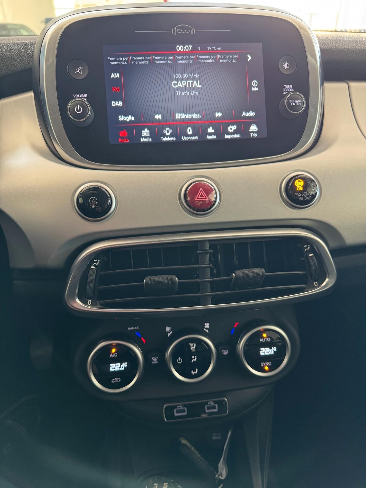 FIAT 500X CONNECT 1.3 MTJ CV 95