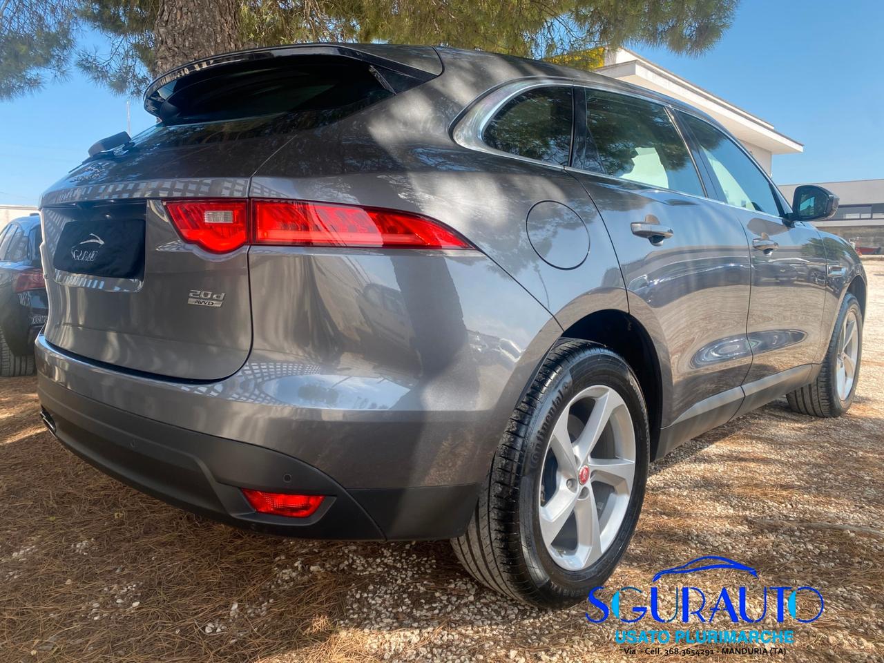 JAGUAR F-PACE 2.0 D 180CV AWD PRESTIGE 2019