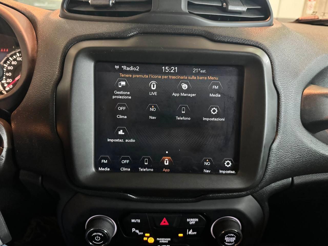 Jeep Renegade 1.6 Mjt 120cv DA 227 € AL MESE – SENZA ANTICIPO