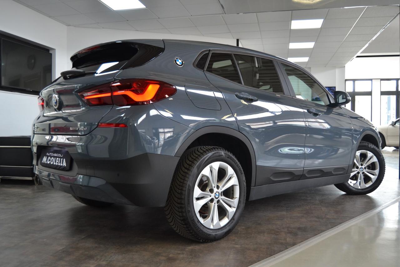 Bmw X2 sDrive16D Advantage TETTO/Navi/C.Auto