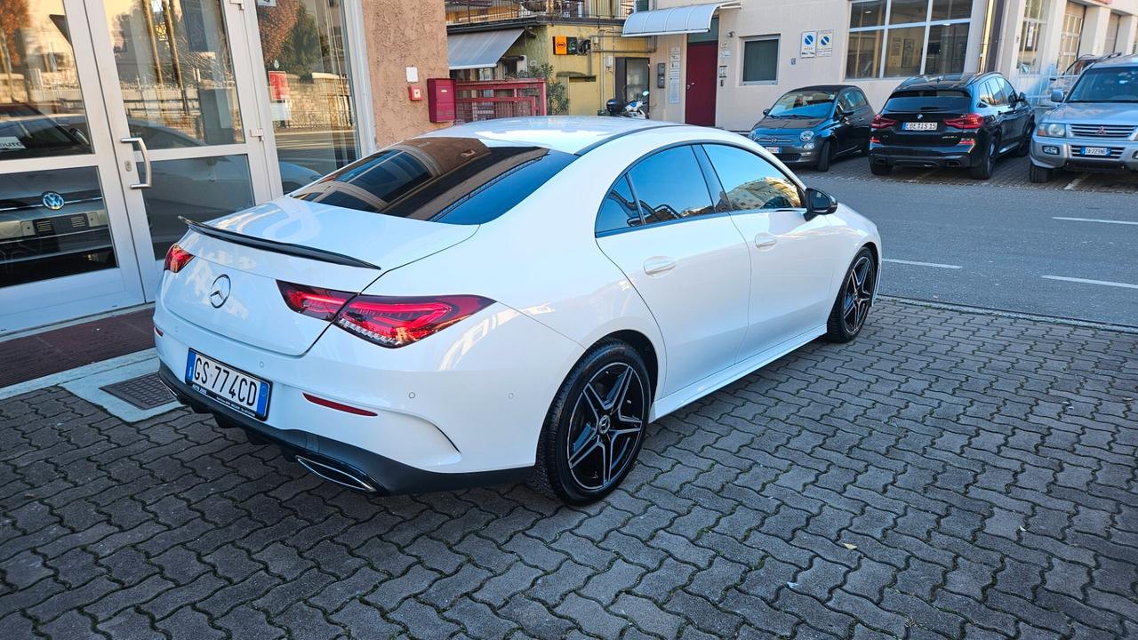 Mercedes-benz CLA 200 Coupe Premium AMG auto 163CV NAVY-CAM-SED.RISC