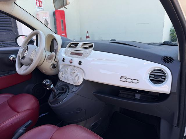 FIAT 500 TWIN AIR TURBO LOUNGE+PELLE FRAU+TETTO APR
