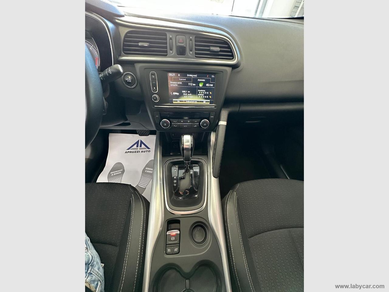 RENAULT Kadjar dCi 8V 110 CV EDC Energy Intens