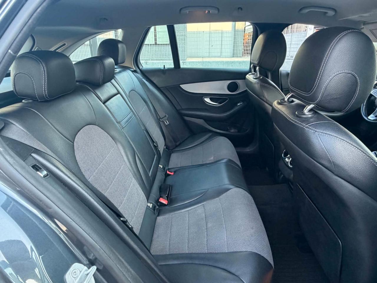 Mercedes C 220d-Navi,Led,Pelle-Full-Euro6-2015