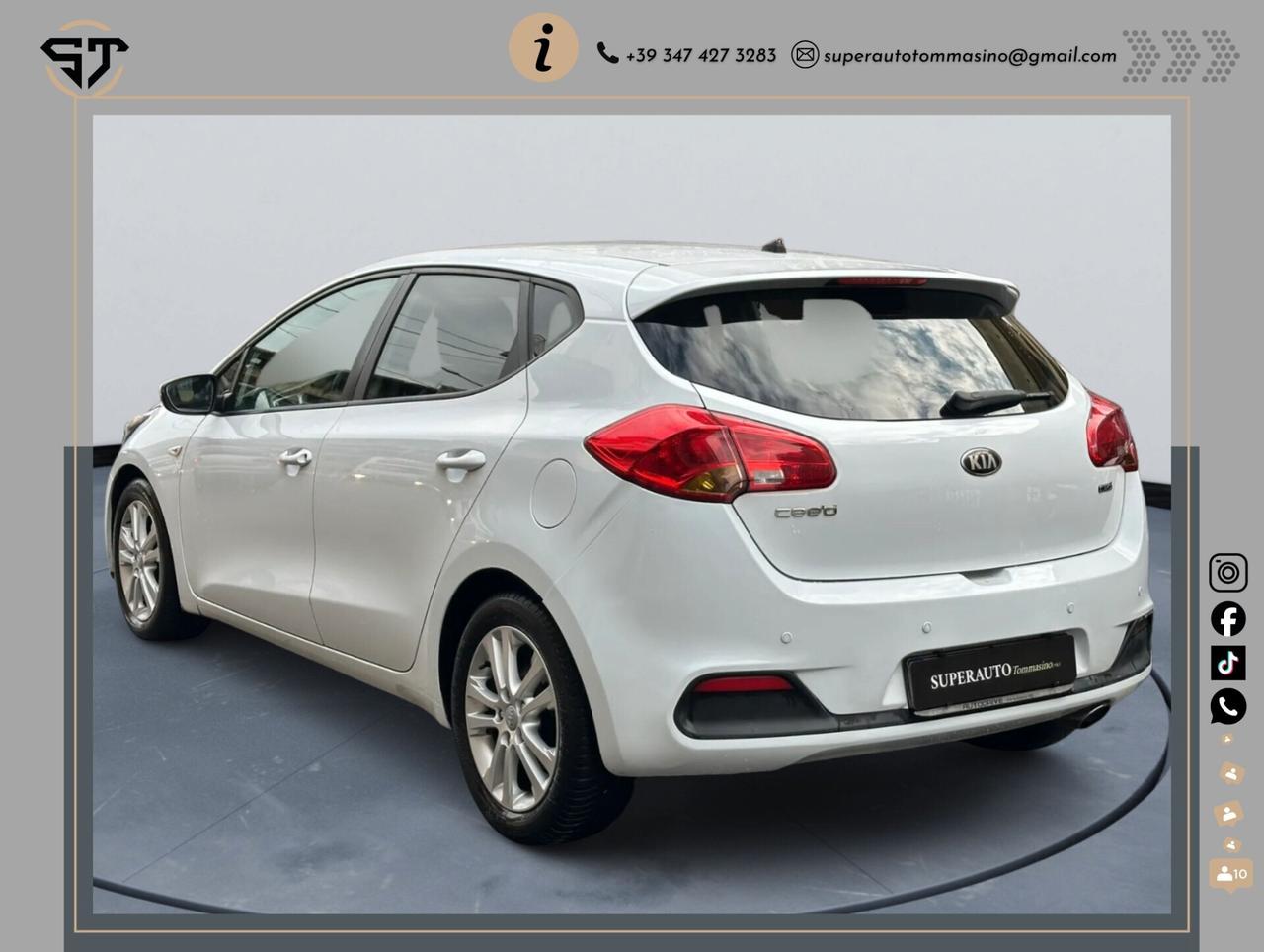 Kia Ceed 1.4 CRDi 5 porte perfetta