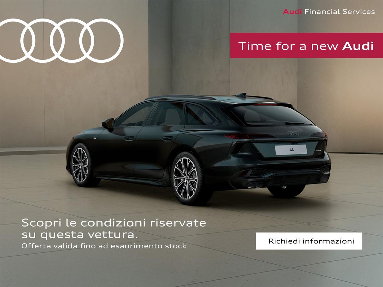 Audi A6 avant 2.0 tdi mhev + s line edition quattro 204cv s-tronic