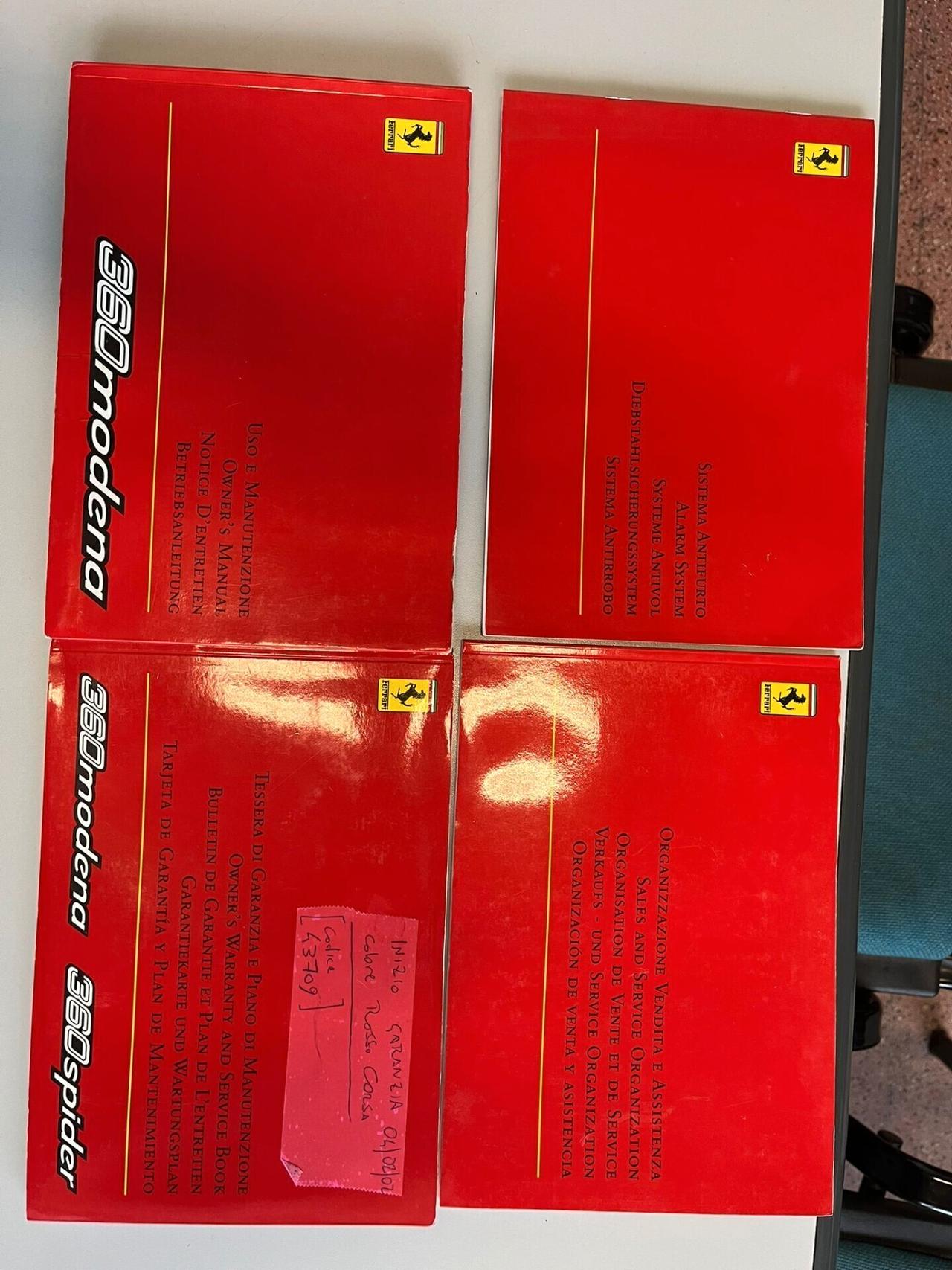 Ferrari 360 Modena F1 ASI con esenzione bollo