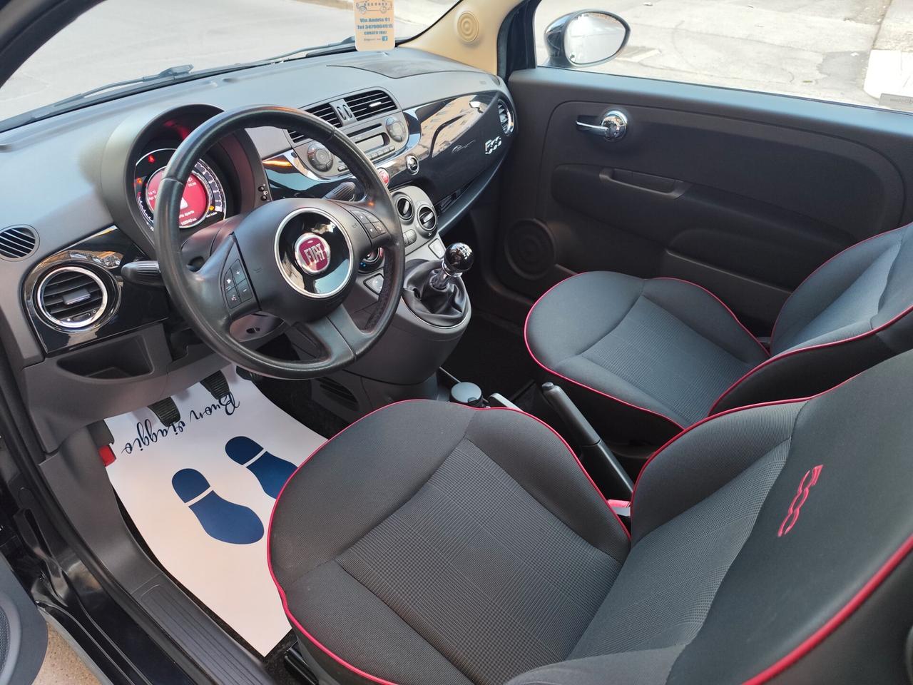 Fiat 500 1.2 BENZINA 69CV LOUNGE TETTO