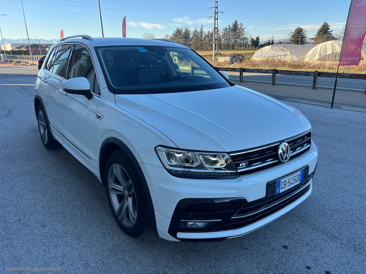 VOLKSWAGEN Tiguan 1.5 TSI Sport ACT BMT R-LINE SOLO KM.55000 TAGLIANDI VW