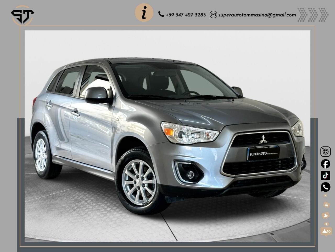 Mitsubishi ASX 1.8 DI-D 116 CV 2WD Intense Panoramic