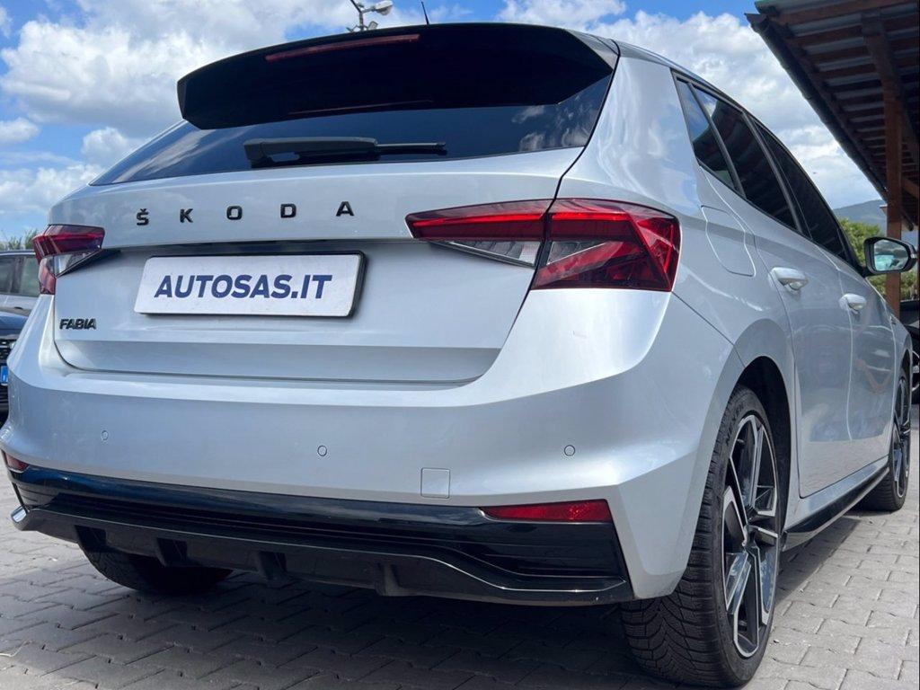 SKODA Fabia 1.0 tsi evo Monte Carlo 95cv del 2022