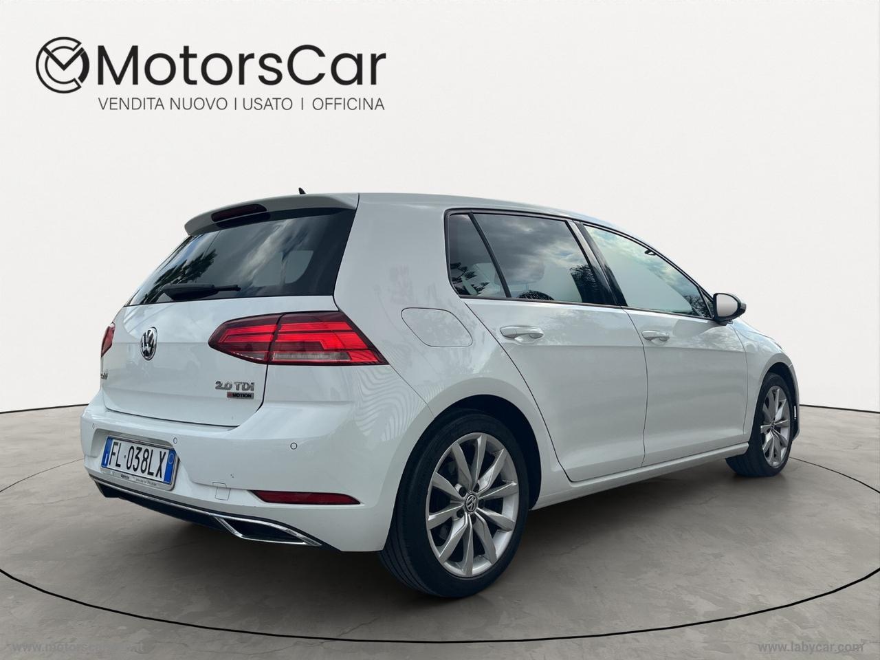 VOLKSWAGEN Golf 2.0 TDI 5p. 4MOTION Executive BMT