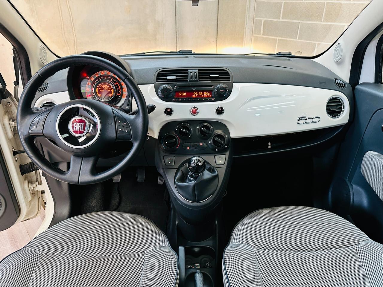 Fiat 500 1.2 Lounge 69cv 2010 ok neop.