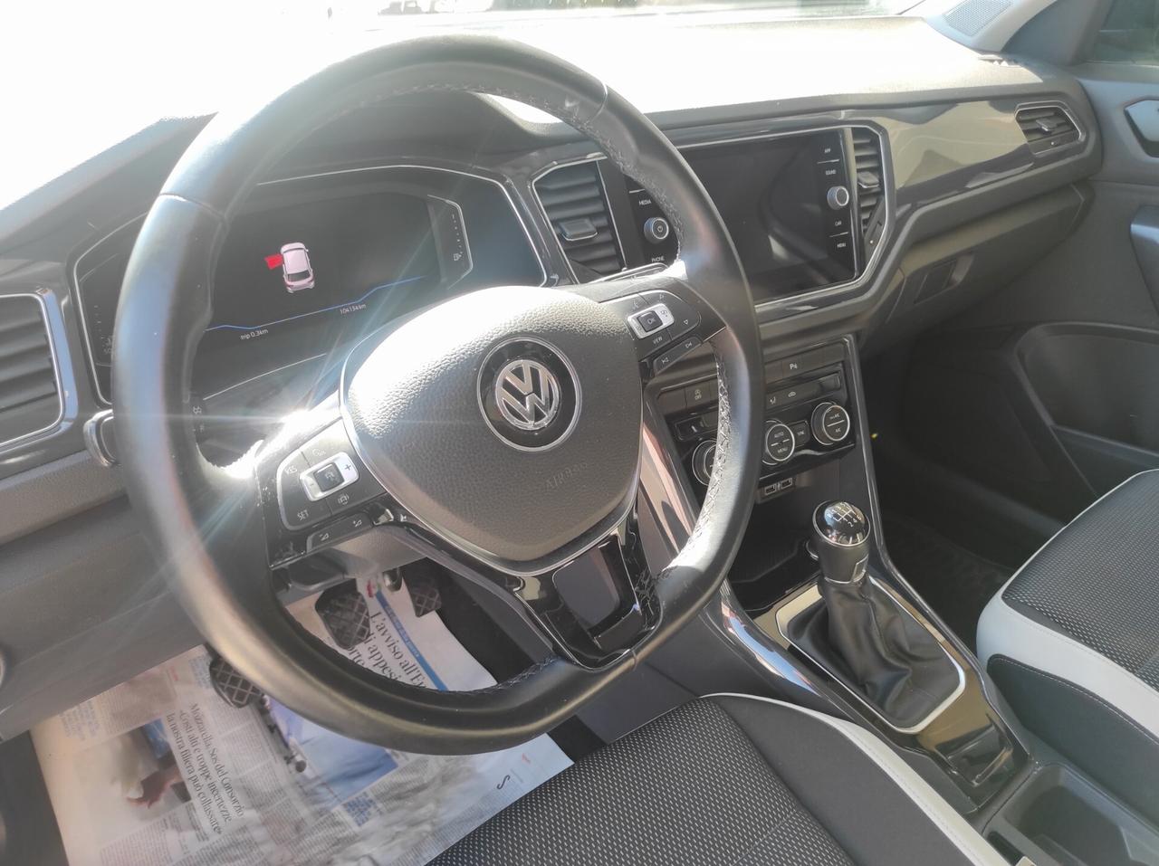 Volkswagen T-Roc 2020 1.6 tdi Advanced Tett b color lega sensori