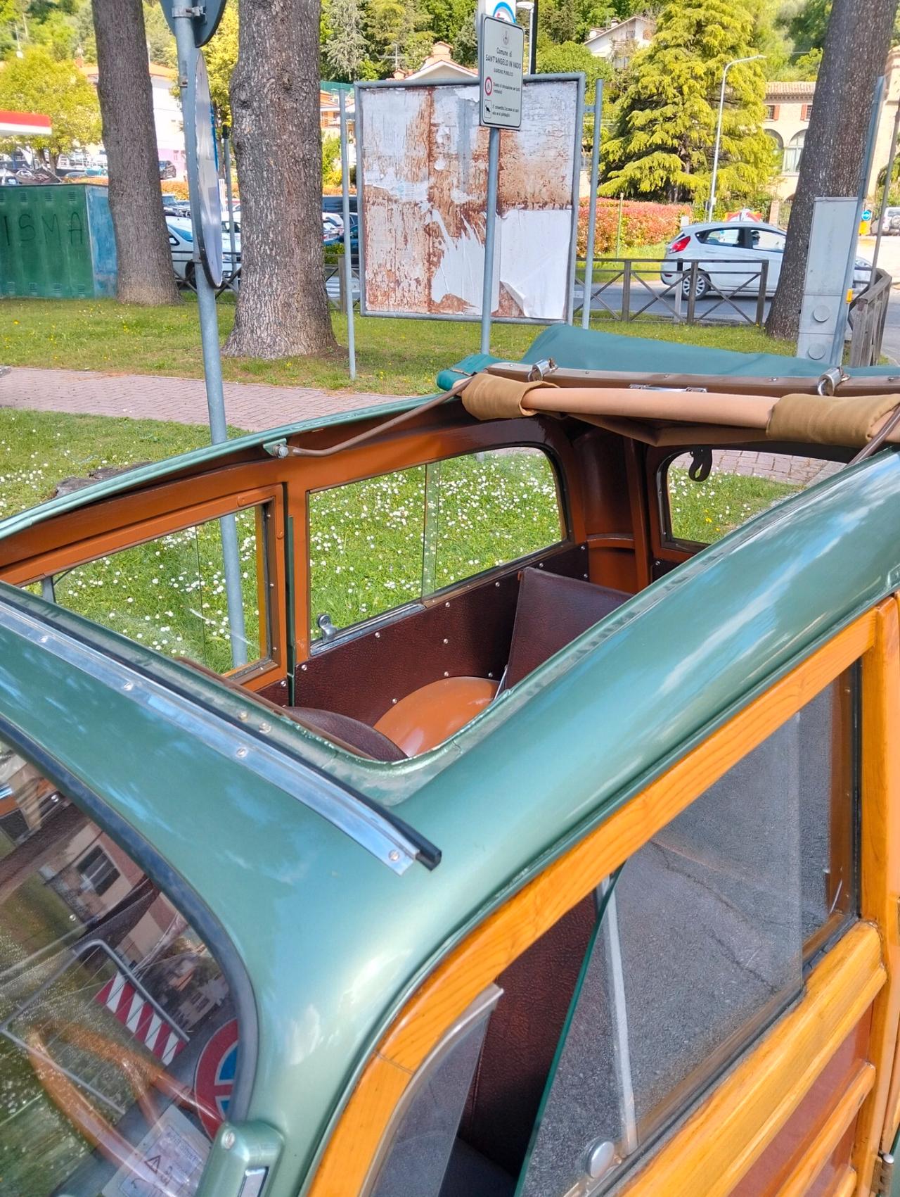 Fiat 500C GIARDINETTA LEGNO