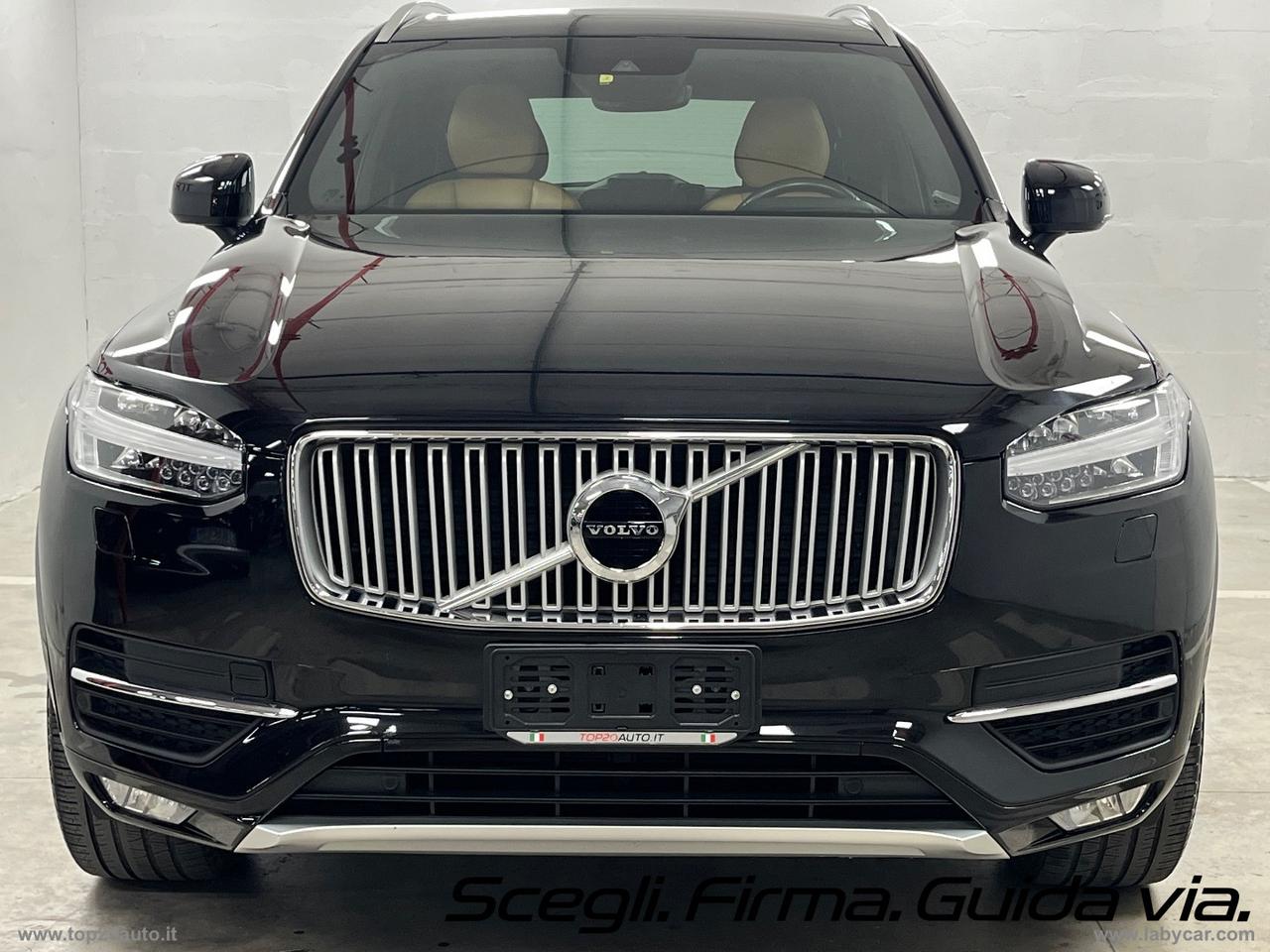 VOLVO XC90 D5 AWD Geartronic Inscription|TOTAL BLACK|PELLE TOTALE