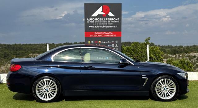 BMW 420 d Cabrio Luxury (Pelle/Led/Retro/Navi/Auto)
