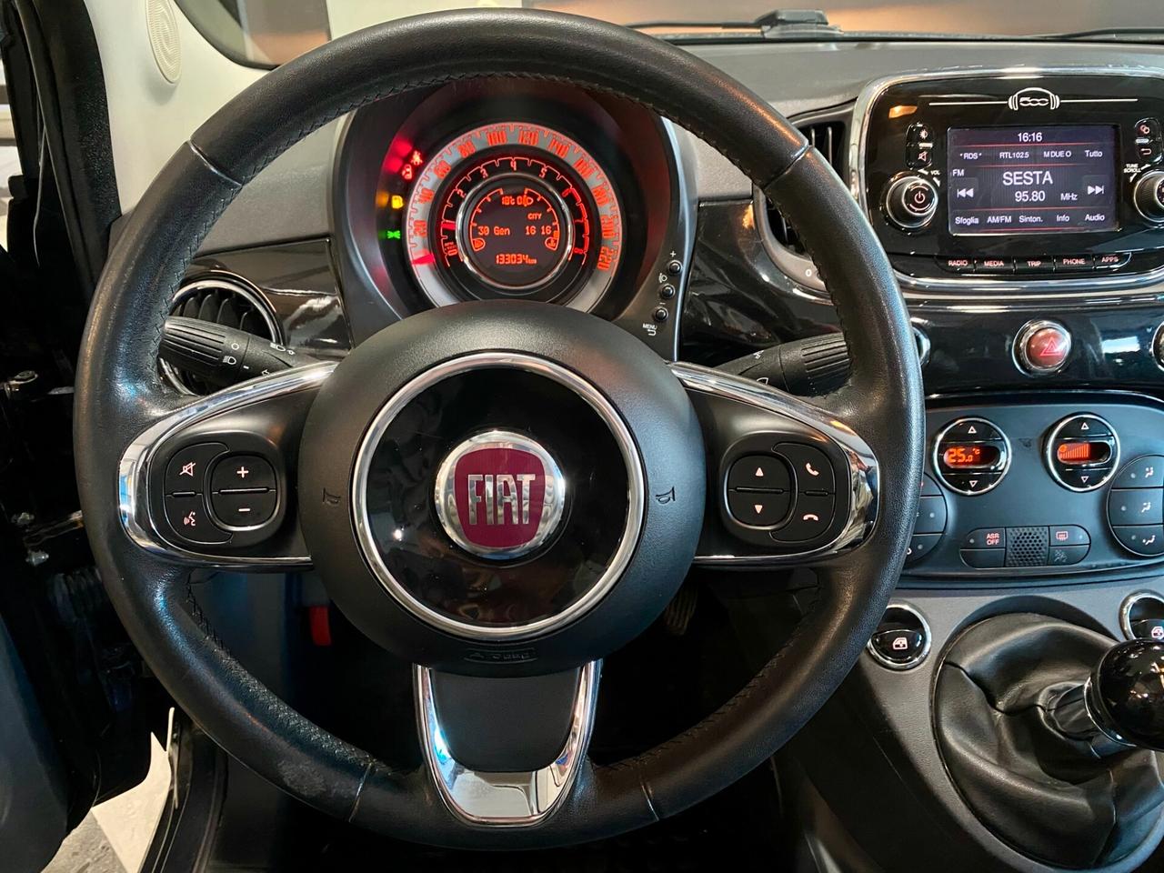 Fiat 500 C cabrio 1.200 -2017