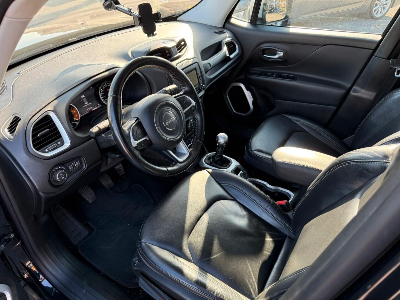 JEEP RENEGADE LIMITED 1.6MJT 120CV 80.000KM PELLE